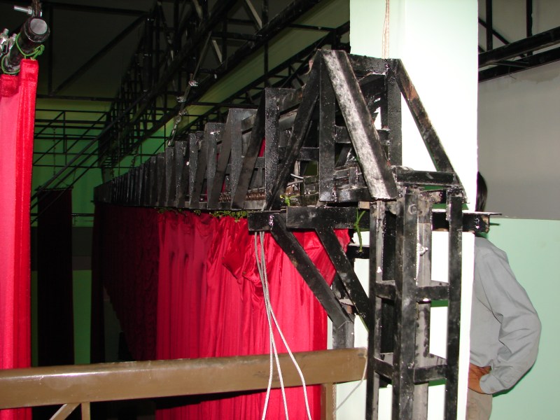 Hệ thống nâng hạ phông màn sân khấu